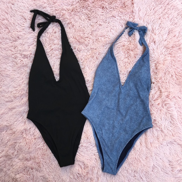 aerie super plunge one piece